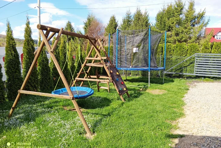 Domki z placem zabaw